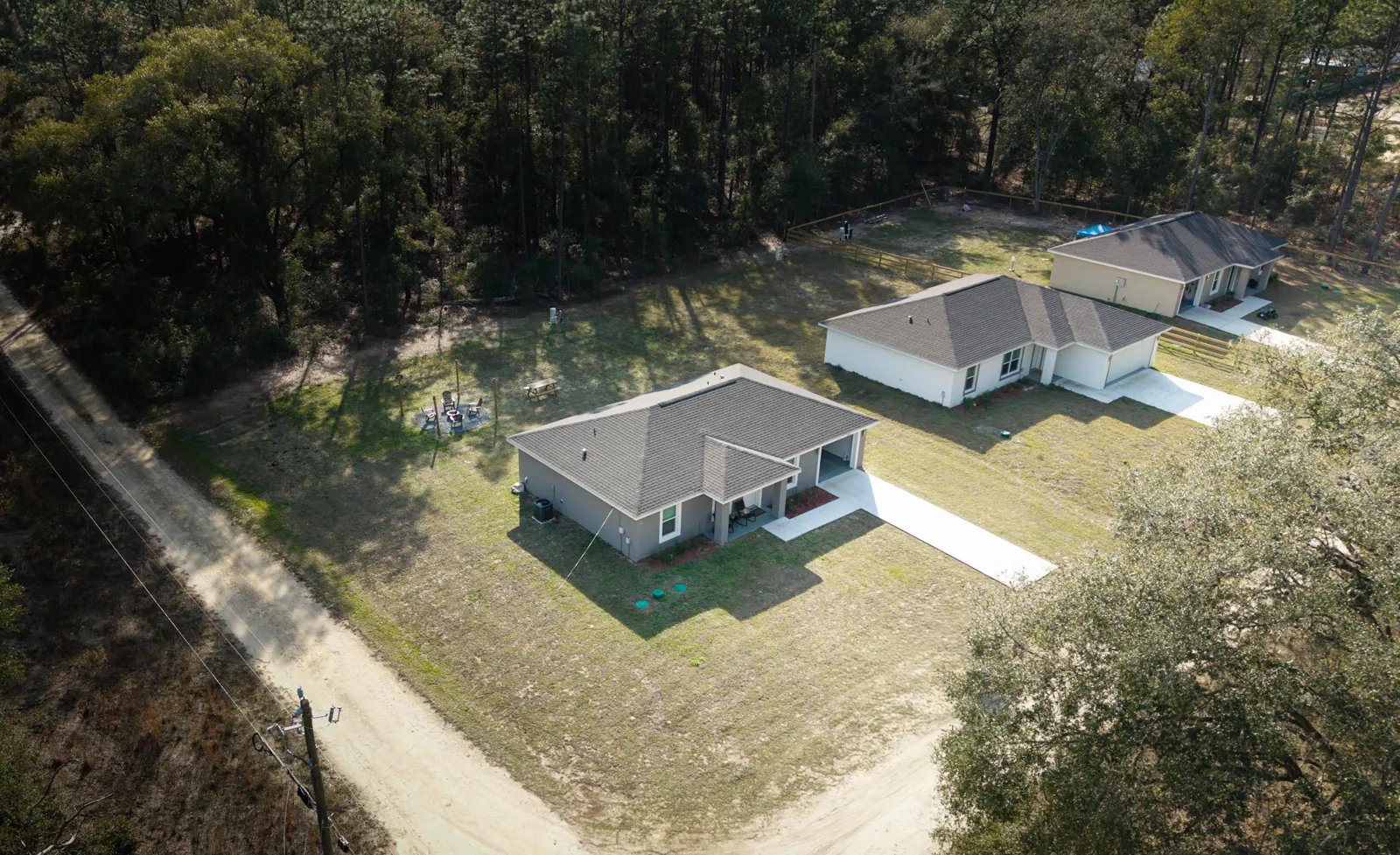 Real estate aerial, Single-family homes · Ocala, FL